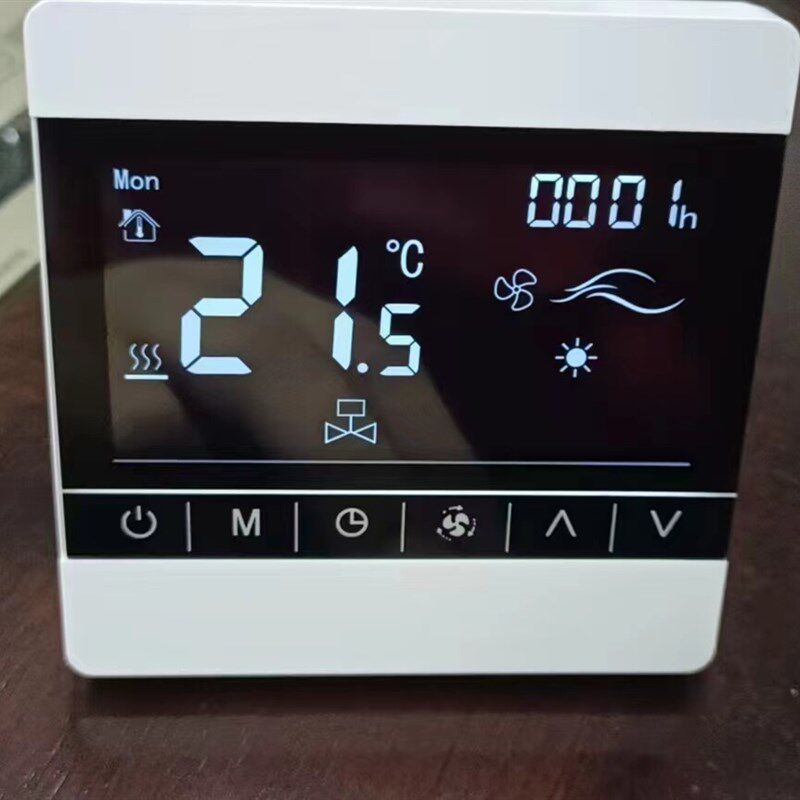 触摸屏液晶温控器 适用直流无刷中央空调 七档调速0-10V智能开关