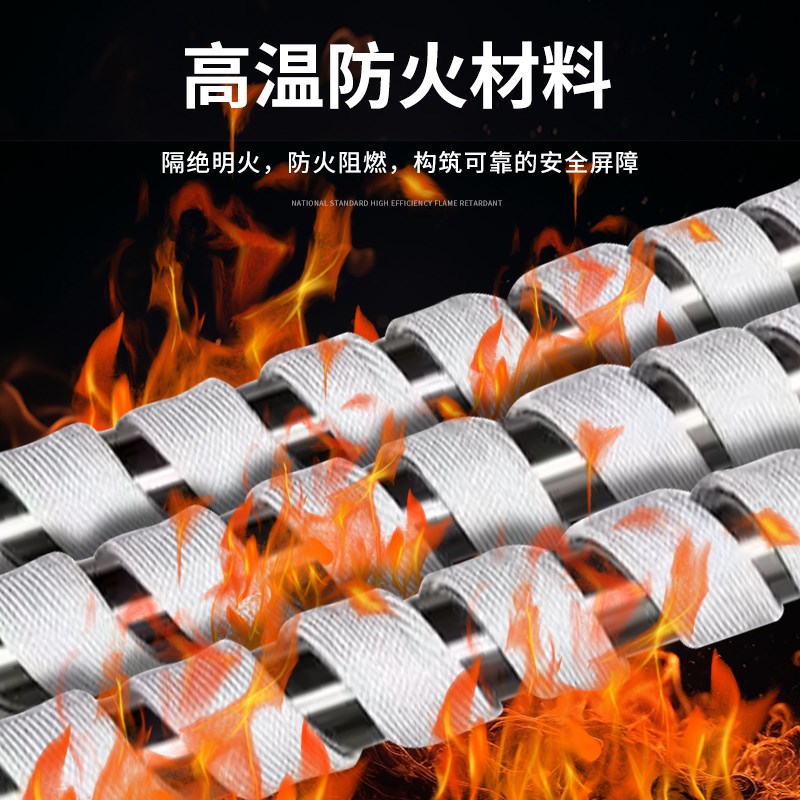 玻璃纤维电热带耐高温缠绕电热带实验室加热带温控器伴热带发热带