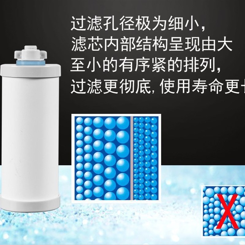 活性炭梯度陶瓷滤芯通用骏丰WF-1净水桶能量活水器频谱饮水机滤芯