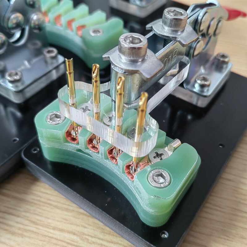 快速接线排接端子双面夹具2.54间距PCB软板