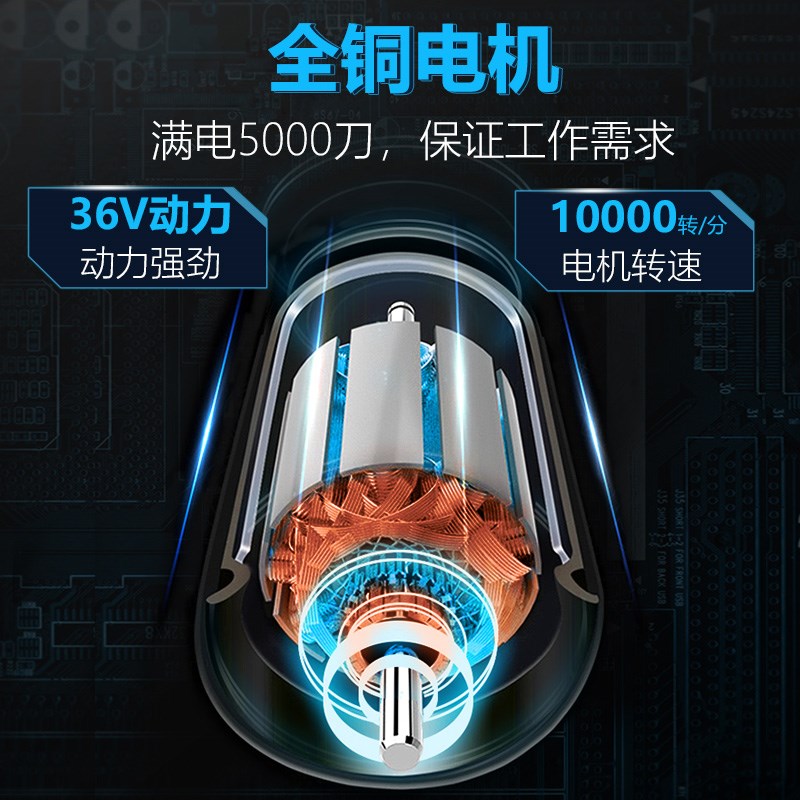 电动剪刀果树充电式修枝剪园艺树枝电剪子园林家用强力粗枝剪枝机