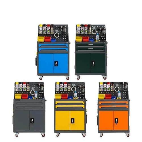 汽修工具车抽屉五金维修手推箱多功能移动重型工具矮柜车间工作台