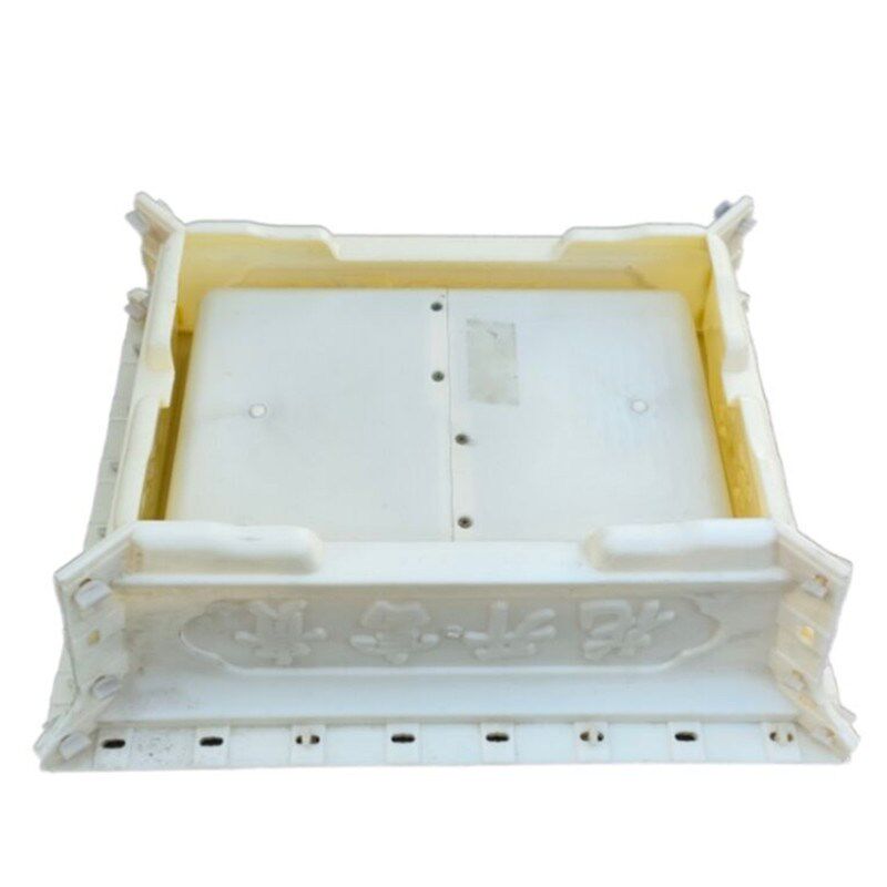 厂家直销新款底部灌浆长方形水泥花盆模具盆景欧式模型磨具混凝土