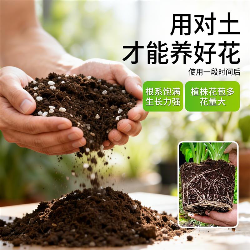 营养土养花种菜通用型土壤种花专用种植土花土家用养花大包土