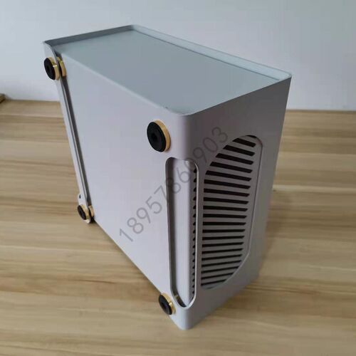 迷你桌面小机箱铝外壳台式微型卧式miniITX主机保接线盒仪器设备