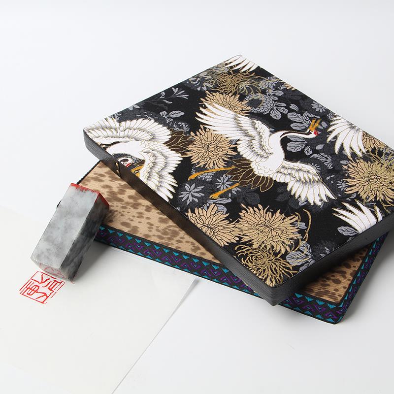 笋皮钤印台篆刻盖印专用工具拓印板盖章垫子竹皮金石篆刻文房四宝图片