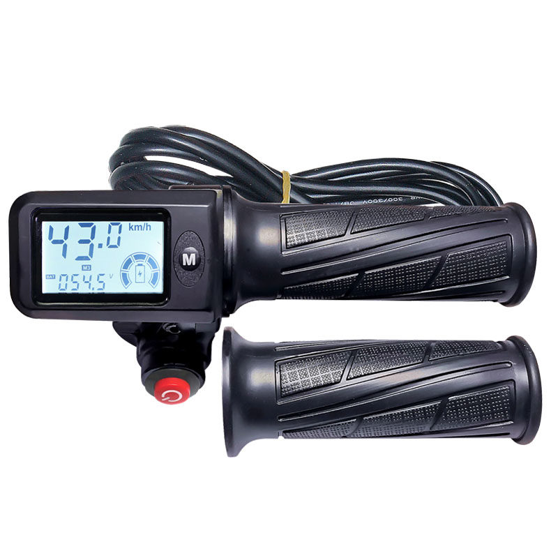 36V 48V 60V 电动车控制器350W 转把液晶显示车速 可客制化电动车
