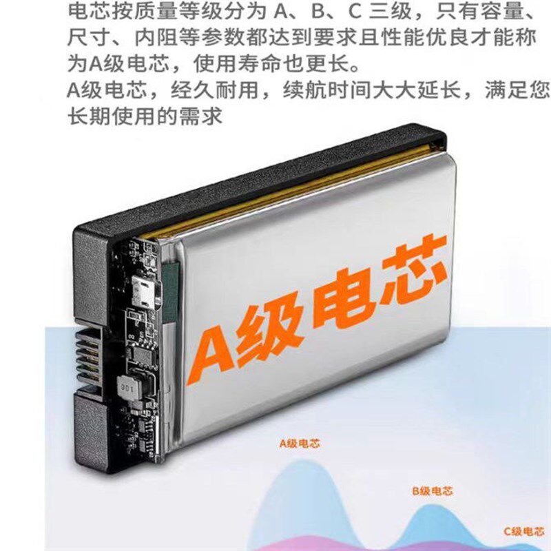索菲亚智能锁锂电池适配於YC04C 指纹密码可充电聚合物锂离子电池