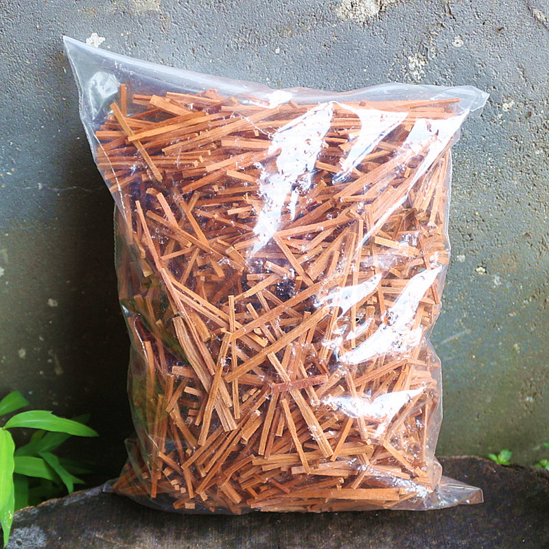 包邮老山檀香木条牙签木条供佛檀香薰木料原木木棒大香一包400克
