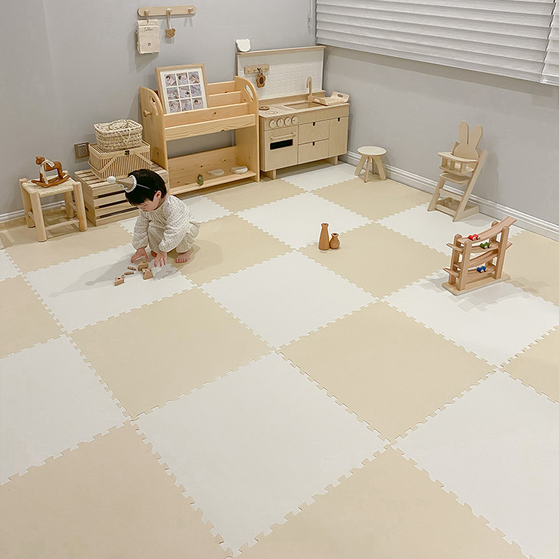 宝宝爬行垫泡沫拼接地垫婴儿爬爬垫加厚防滑家用通铺儿童房地板垫