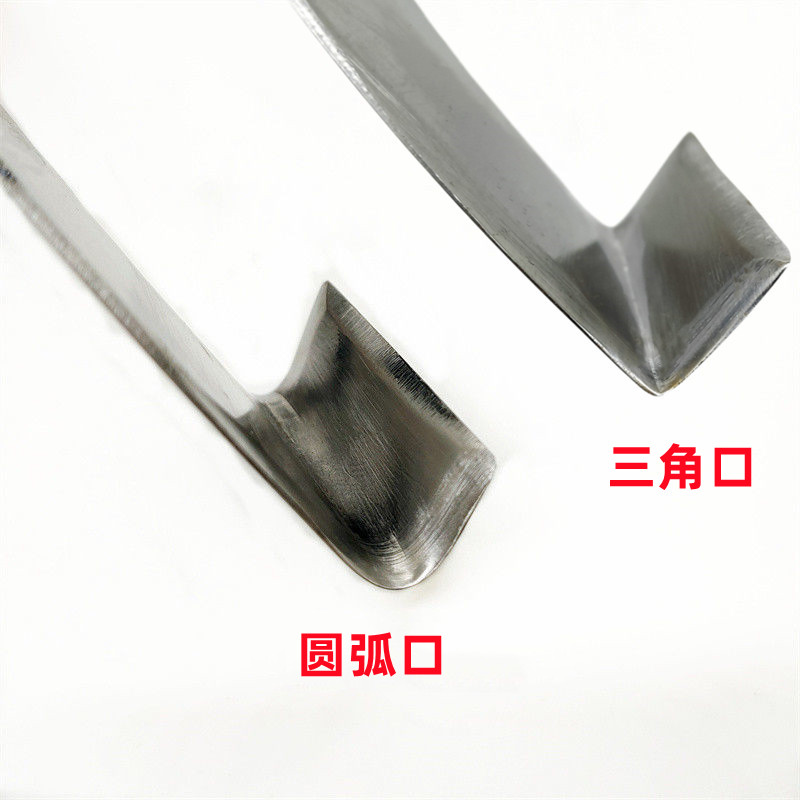 锻打推拉两用橡胶树割胶刀农场割胶刀松脂刀采脂刀精磨耐用锋利