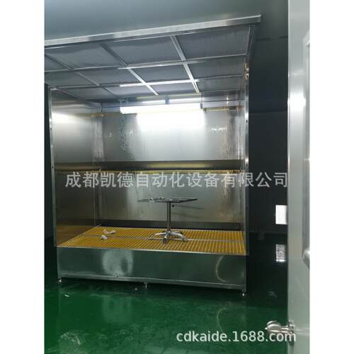 实验室喷涂柜机器人自动喷涂设备工艺研究喷涂柜防爆水濂柜