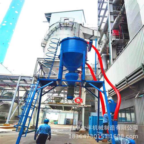 负压吸料气力输送机水泥粉料脉冲除尘吸灰机钢板库检修吸料机