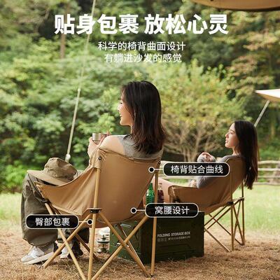 定月制户外折叠营椅牛津钓布野折叠桌椅便携靠背露营GVC-YLY0鱼亮
