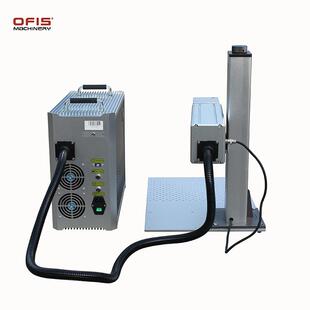 分体式 激光标打机2属0光纤打W标机金不锈钢铭牌可572乐小型打标机