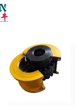 供S应 带合蛇金罩壳 形弹簧联轴器 J87925风铝机用联轴器