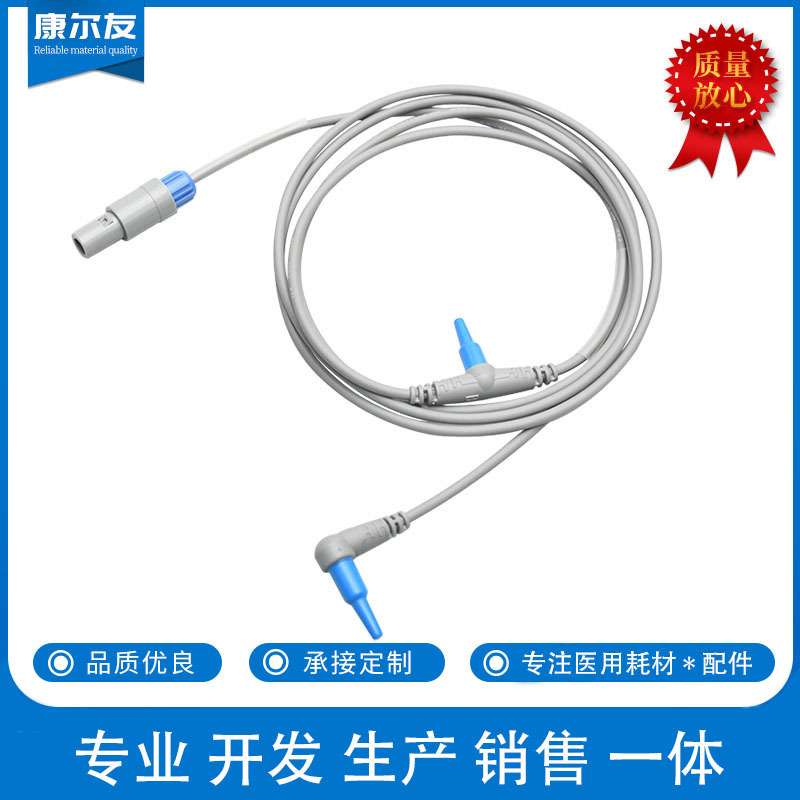 兼容凯德温度探头 湿化器温度传感器 加热导丝 测温连接线