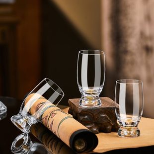 精酿啤酒杯套装 2024新款 家用高颜值轻奢高档二两白酒杯创意扎啤杯