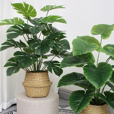 仿真绿植高端轻奢假花花客厅摆设卧室落地仿生盆栽摆件龟背室内装