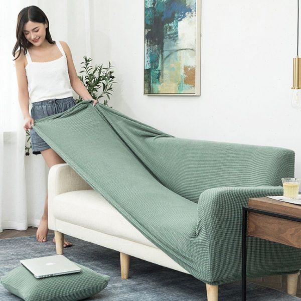 纯色四季通用沙发罩北欧时尚针织弹力全包沙发套防尘沙发垫,居家布艺,沙发垫,淘宝优惠券,粉丝福利购,淘宝优惠卷