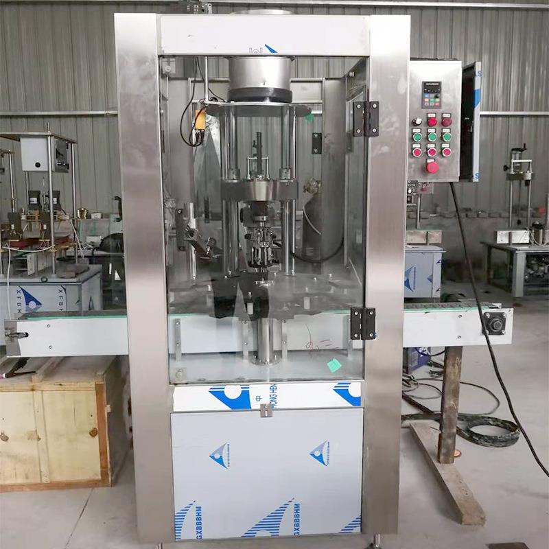 小型口服液滴灌装封口机香水带VKY西林瓶装灌机精油塞灌管装机