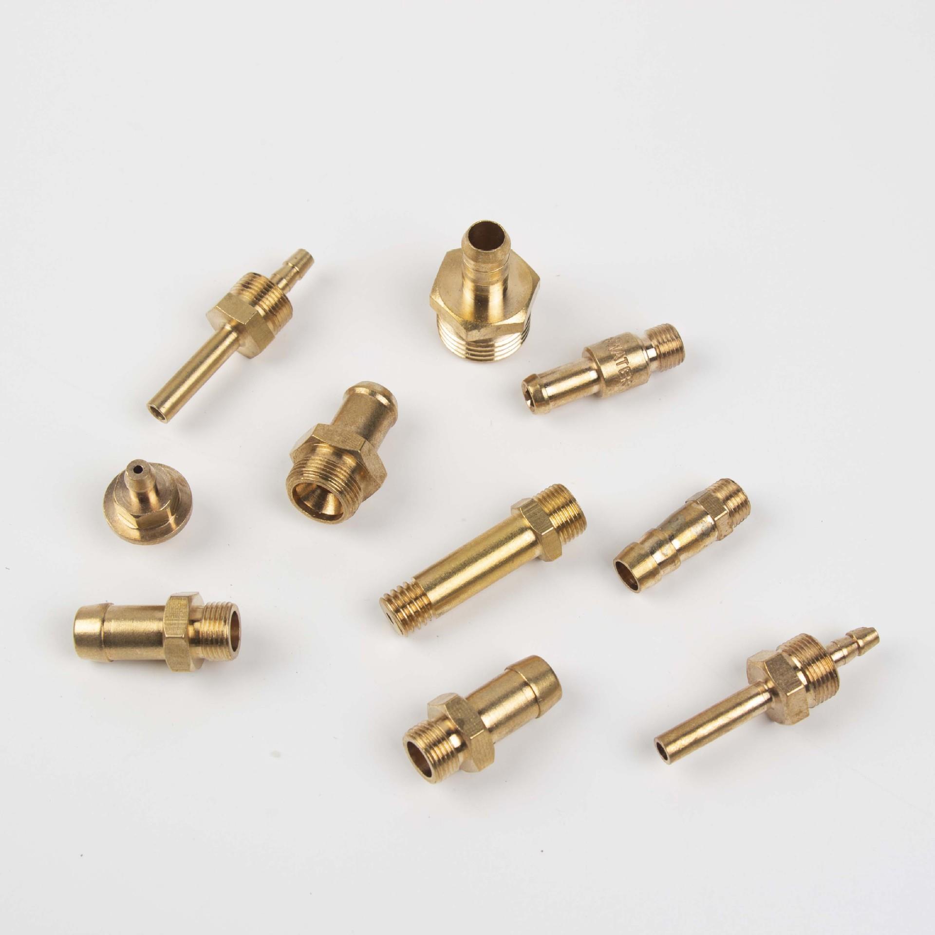 车机械自零件自动车床工 加977铜件连接件 非标铜接头 金属动床件