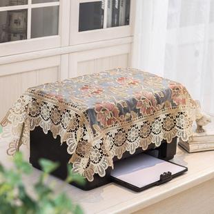 茶具茶杯布长方形盖茶盘的防尘罩打印机传真机盖布蕾丝遮灰盖巾