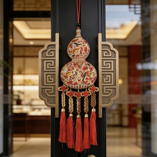 2026年新款新年家居门挂饰客厅乔迁入户门背景墙喜庆氛围装饰挂件