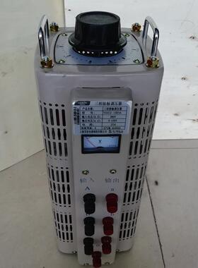 三相接触调压器TSGC2-10KVA输入380V输出0-430V500V可调可定电压