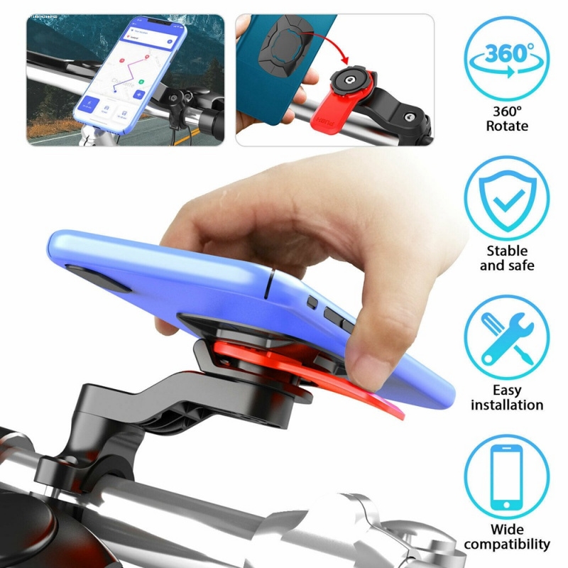 公路自行车山地车把立码表支架背扣腕组手机背贴扣充电宝固定支架