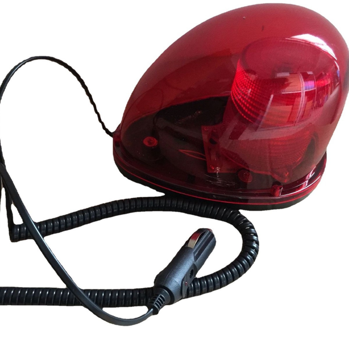 施工车强磁吸顶灯旋转LED声光报警器LTD-1201J点烟插头12v24v