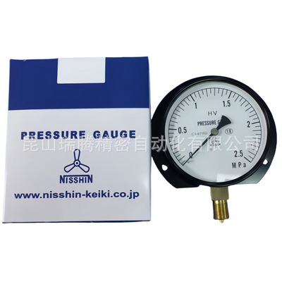 100B-N01N HV G3/8 2.5MPa日新计器压力表NISSHIN耐热耐震用