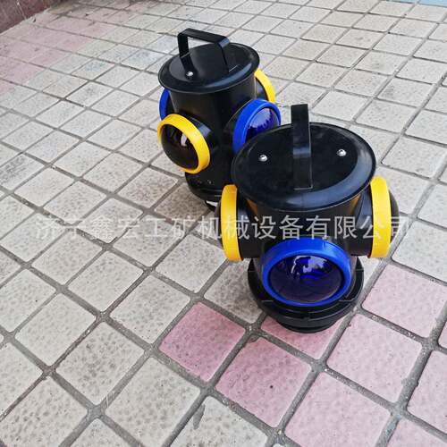 自动开关充电信号灯便携式充电铁路道口指示灯塑料壳指示灯