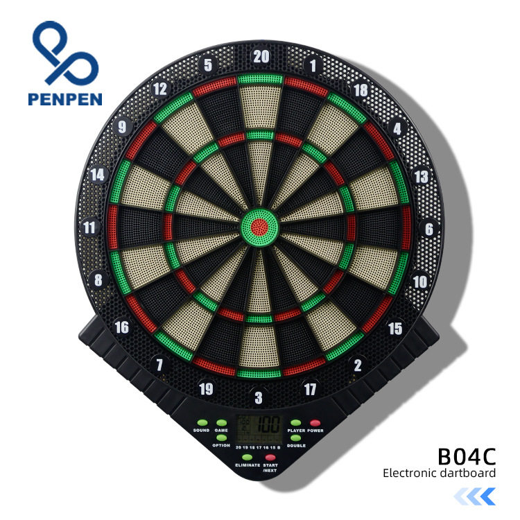 喷喷PENPEN电子飞镖靶盘安全飞镖套装塑料软式飞镖靶B04C厂家直销