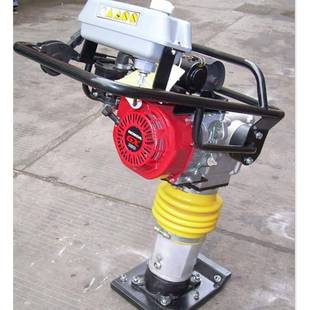 路面夯实机械小型打夯机柴油汽油电动冲击夯路面夯实机械