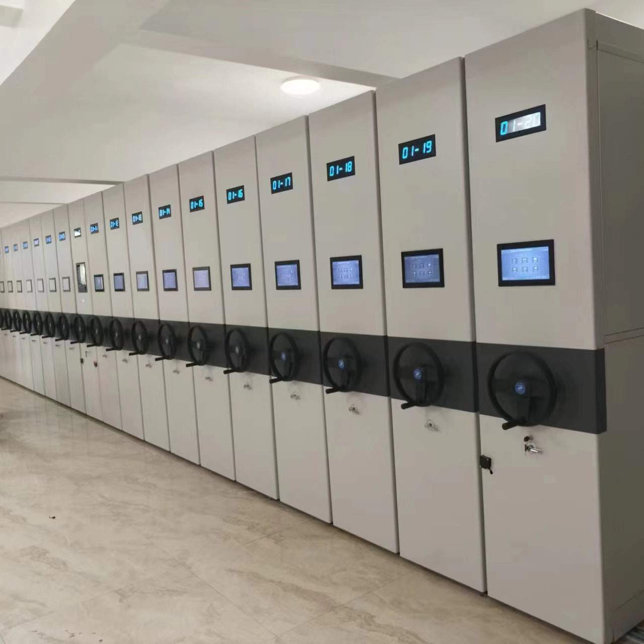 密集架移动密集柜文件档案柜电动柜智能手摇式资料柜带地轨移动柜