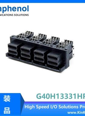 AmphenolSFF-8643MiniSAS36P1*4连接器G40H13331HR-C