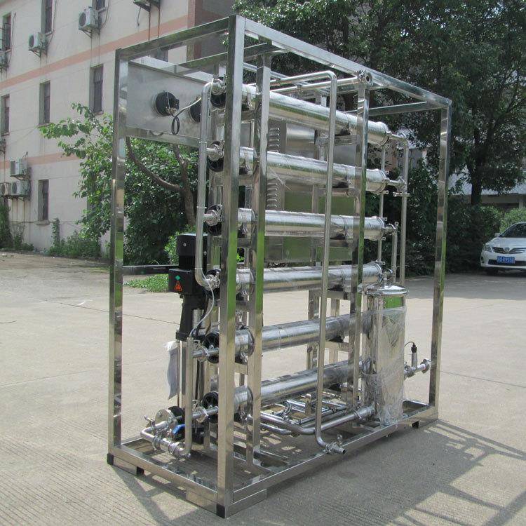 0.25吨紫外线纯水反渗透设备纯净水设备304不锈钢滤水设备