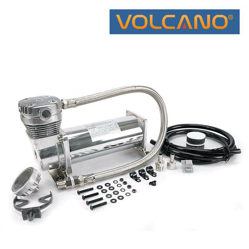 VOLCANO12V直流-40℃工作高压气泵充打气机空气压缩机IP67级480C