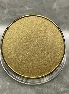 激光雕刻黄铜空白纪念币DIY刻字沙面纪念章LOGO个性创意礼品