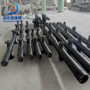玻璃钢碳化硅喷淋管 玻璃钢管道喷淋层 烟气除尘脱硫喷淋管厂家