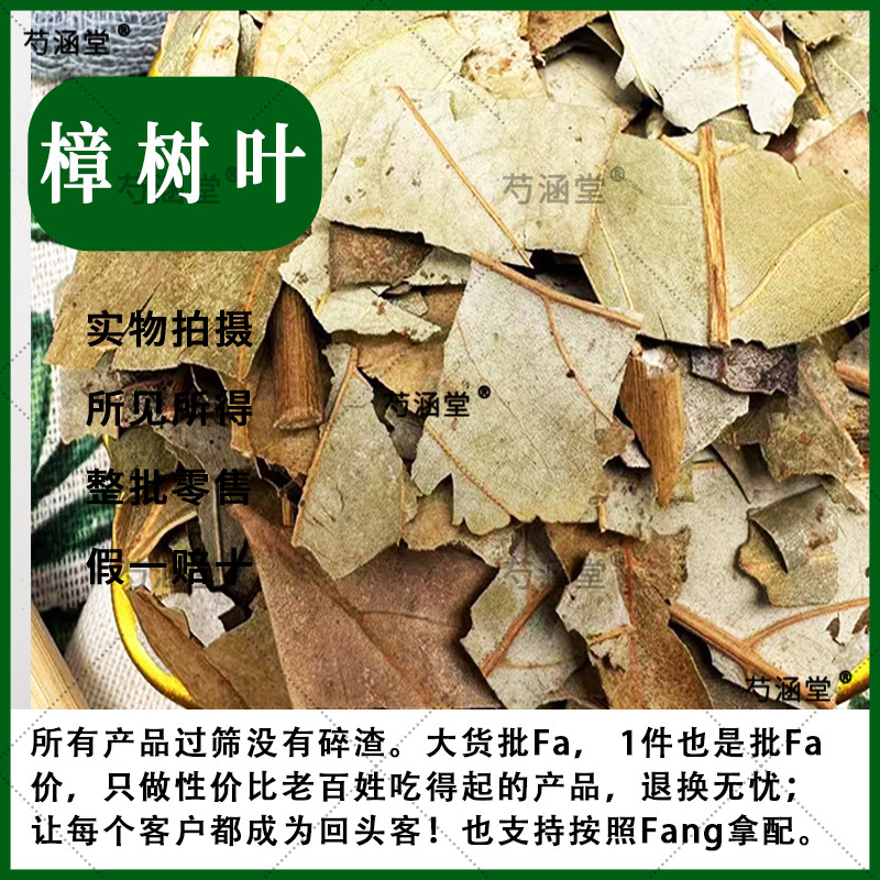 中药材樟木叶500g 香樟叶 樟树叶大血藤 乌樟 万樟 方樟 冷备药材