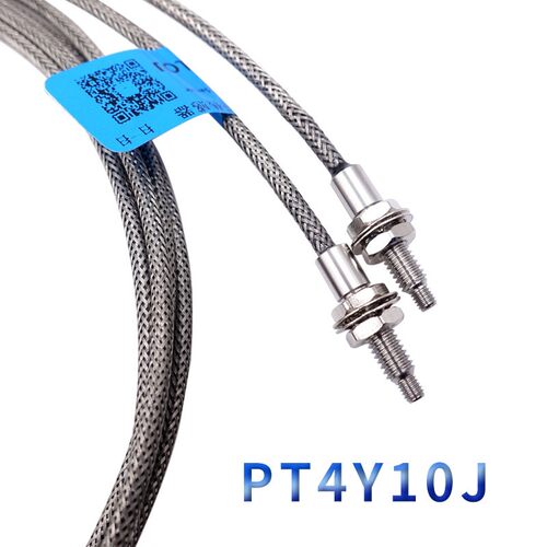 金属护套光纤放大器光纤传感器探头线PR6Y10J PR4Y10J PT3Y10J