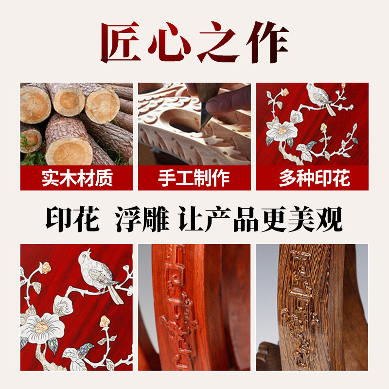 古筝圆凳实木制单人琴凳 可携式组装琴凳结实耐用木琴凳