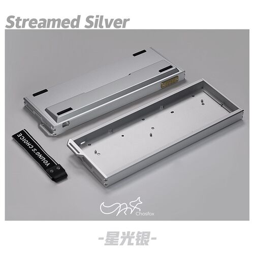 wooting60he/hev2铝合金外壳客制化黄铜铝合金壳GH60磁轴键盘外壳