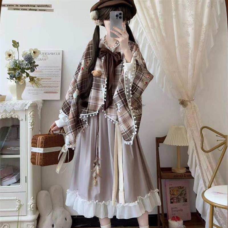 胭脂阁【书艺】原创汉服女新中式日常汉元素改良套装超仙春夏款