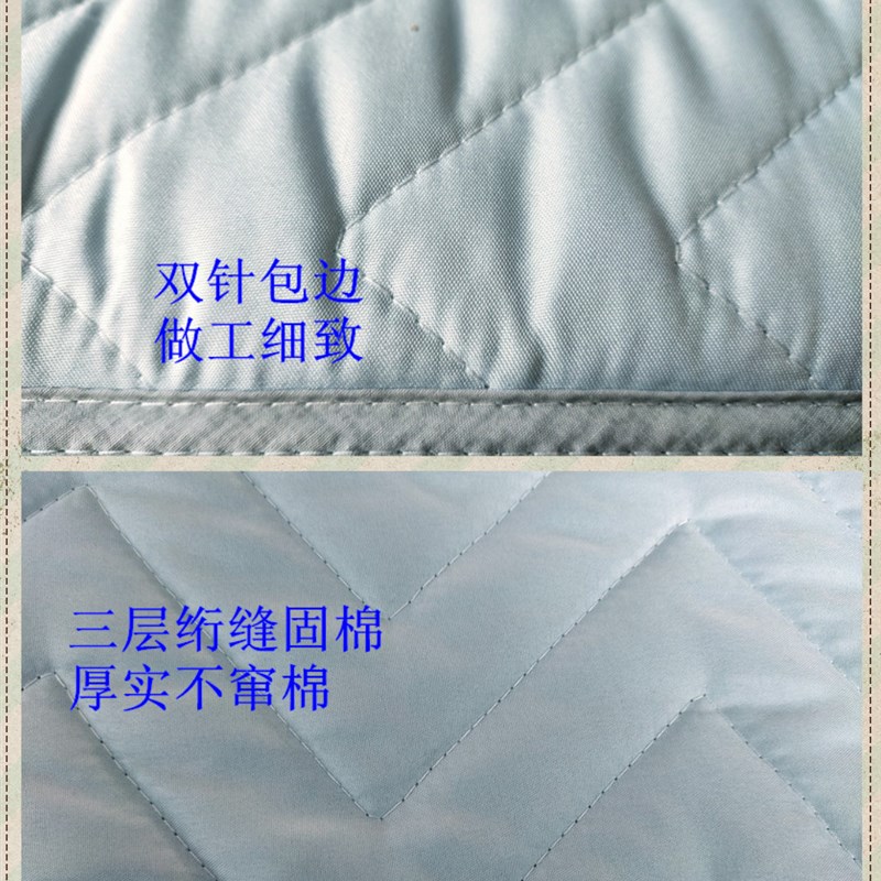出口外贸尾单加厚硬质棉单针褥垫榻榻米床垫学生宿舍折叠地舖睡垫
