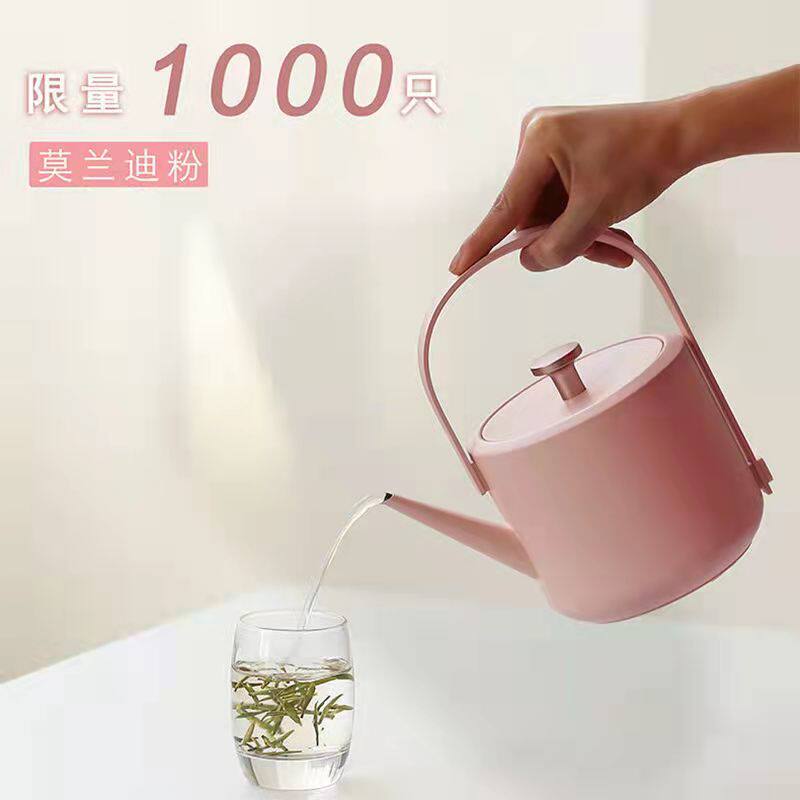 小提 中式双层304不锈钢电热水壶家用办公提梁小壶烧水壶泡茶专用