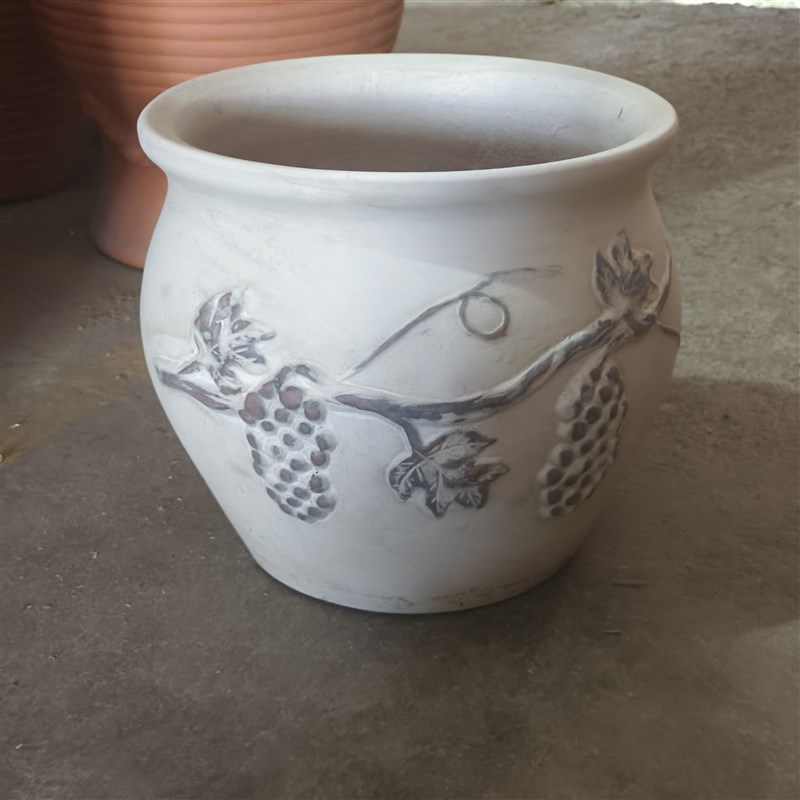 清仓处理微瑕疵红陶手工粗陶花盆高温透气庭院陶罐花卉绿植花瓶