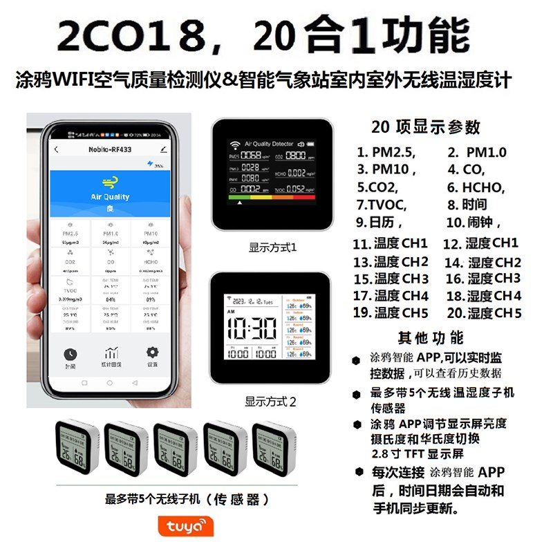 人防地下室空气质量监测仪社区地下车库放射性毒剂监测设备工程用